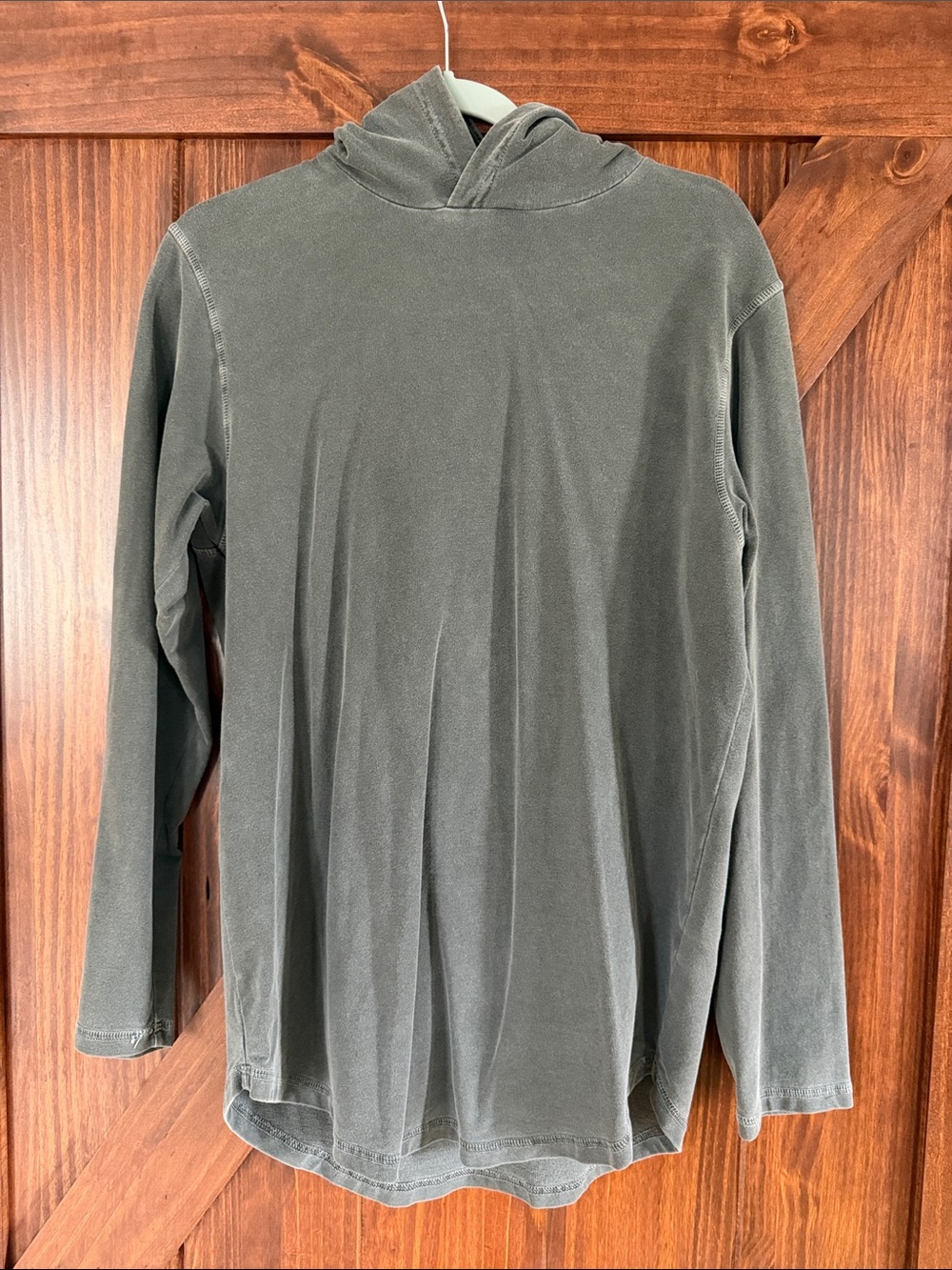 Goodlife Men's Hooded Crewneck Sweater in Gray